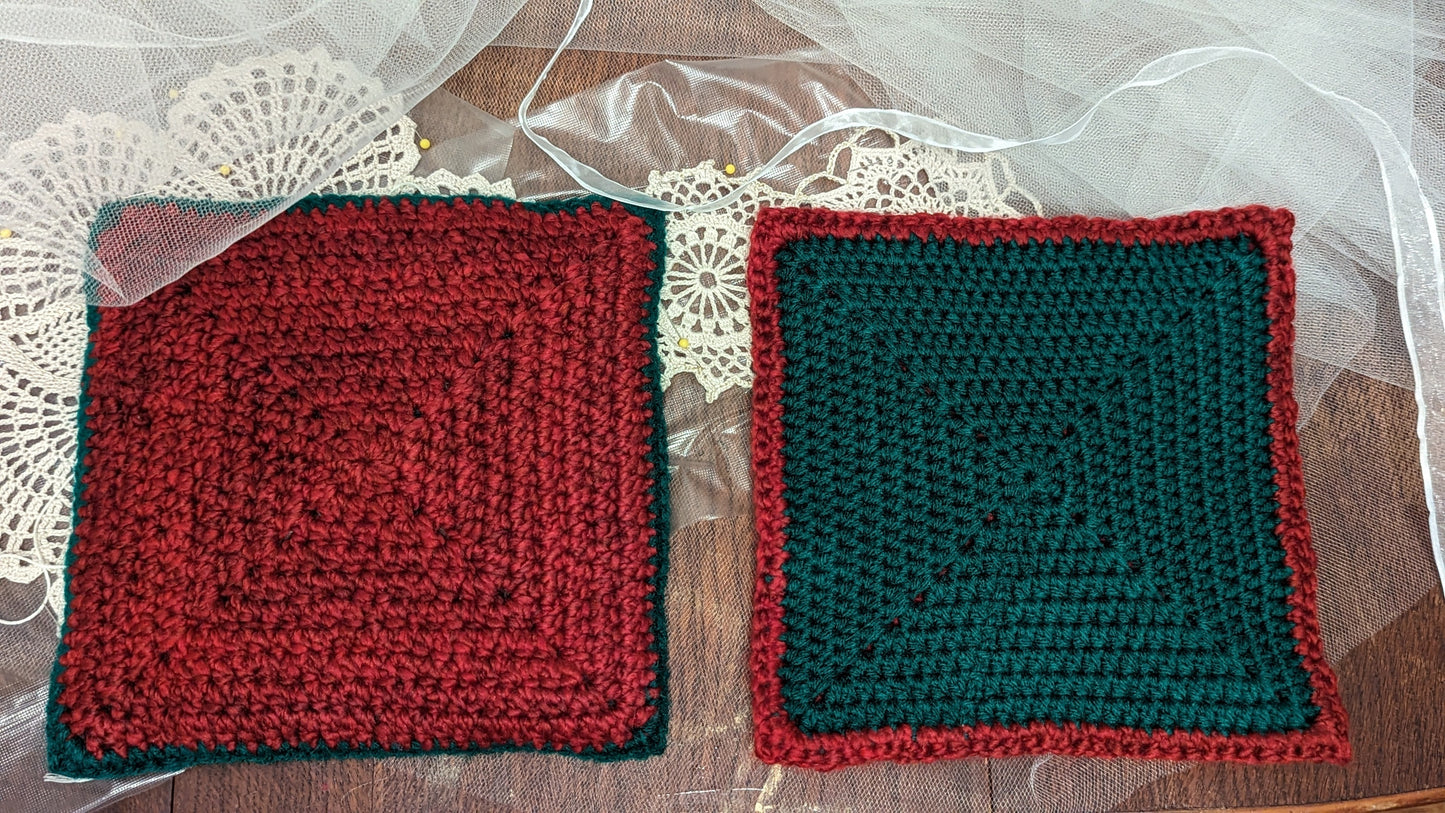 Crochet Flower Pot Holder