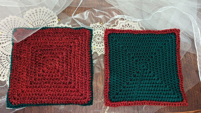 Crochet Flower Pot Holder