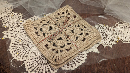 Crochet Flower Pot Holder