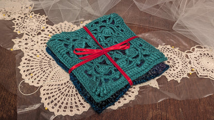 Crochet Flower Pot Holder