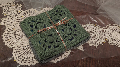 Crochet Flower Pot Holder