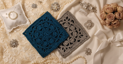 Crochet Flower Pot Holder